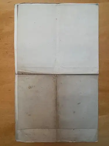 Handschrift Dokument Administratur Grafschaft Rantzau Elmshorn Bramstedt v. 1858