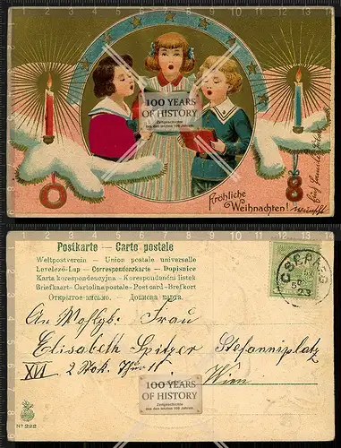 Orig. AK Grußkarte Ostern Weihnachten Geburtstag Neujahr Fest uvm. gel 1900-10 1