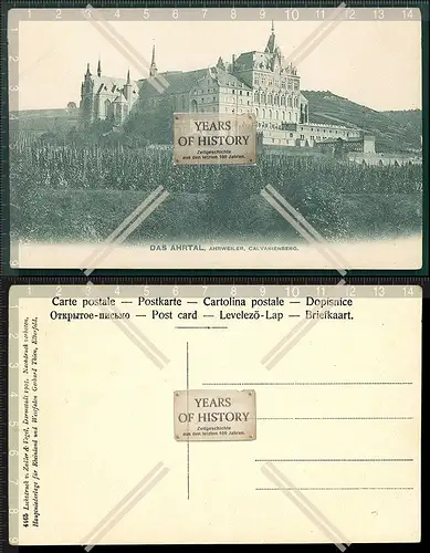 Orig. AK Calvarienberg 1903 Ahrweiler Bad Neuenahr Wallfahrtskirche und Krypta