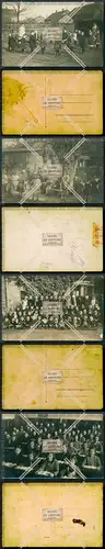 Orig. Foto AK 4x Essen Ruhr Recklinghausen 1933 Kindergarten Jungs Mädchen