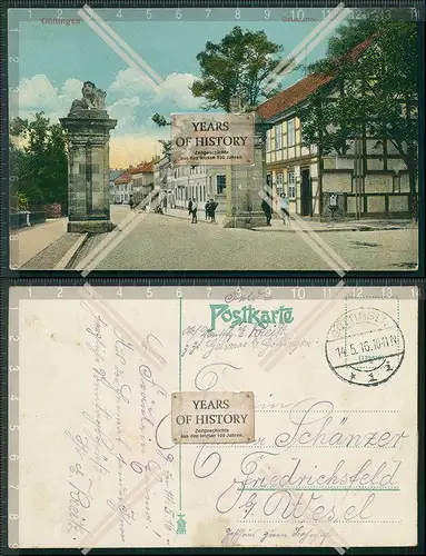 AK Göttingen Geismartor 1916 Feldpost gelaufen