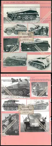 Wehrmacht  Panzer Tank Sdkfz 250 uvm. 2. Weltkrieg WK 