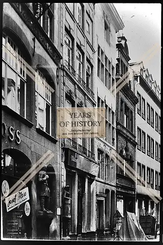 Foto Köln 1944-46 Josef Floss Geschäft Gebäude 