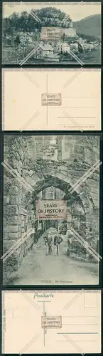AK 2x Oybin Kreis Görlitz Sachsens Grenze zu Tschechien 1915