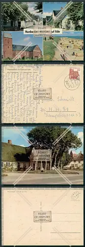 AK 2x Nordseebad Wyk Föhr Utersum Nieblum Tracht uvm. Schleswig-Holstein 