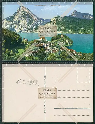 AK Traunkirchen Salzkammergut Oberösterreich 1929