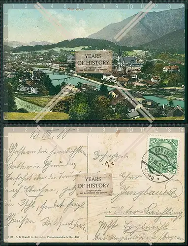AK Bad Ischl mit Trauntal gel. 1910 Österreich Salzkammergut Bez. Gmunden