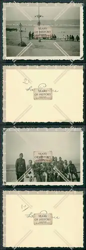 Foto 2x De Panne Belgien 1940-42 12.Infanterie Regiment Halberstadt