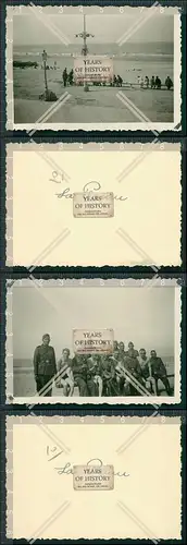 Foto 2x De Panne Belgien 1940-42 12.Infanterie Regiment Halberstadt   