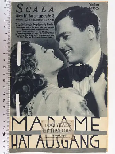 Illustrierter Film Kurier IFK Madame hat Ausgang Liane Haid schlechter Zustand