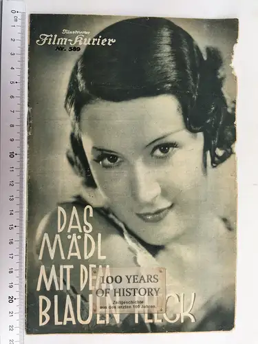 Illustrierter Film Kurier IFK Nr 589 Das Mädl Mädel mit dem blauen Fleck