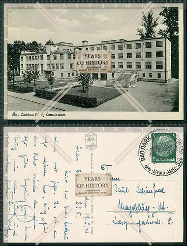 AK Lazne Darkov Karvina Bad Darkau seltene Ansicht Oberschlesien Sanatorium 194