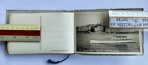 Leporello Ansichtskarten Heft 14x AK Lago die Garda 1939 Riva Malcesine Garda ..