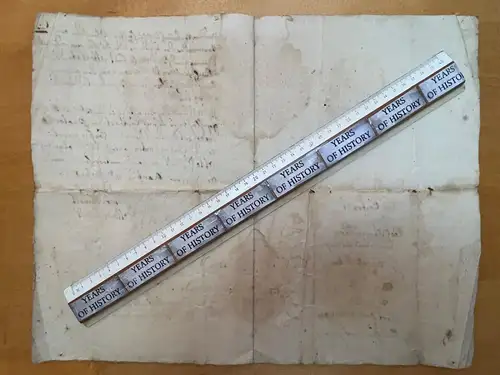Handschrift Dokument Administratur Grafschaft Rantzau Elmshorn Bramstedt v. 1774