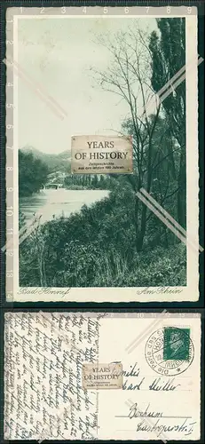 AK Bad Honnef am Rhein Siebengebirge 1929 gelaufen