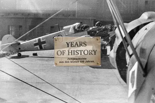 Foto kein Zeitgenössisches Original Flugzeug Pik As airplane aircraft Jagdgeschw