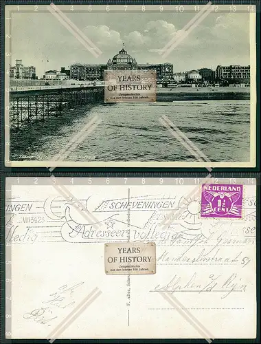 AK Scheveningen Holland Niederlande 1940 gelaufen