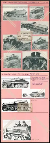 Wehrmacht  Panzer Tank Sdkfz 251 uvm. 2. Weltkrieg WK