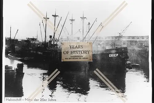 Foto Elbe-Werft Boizenburg Hebeschiff Hebung gesunkener Schiffswracks uvm. Mitt