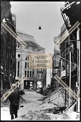 Foto Köln 1944-46 zerstört Häuser Gebäude Straße