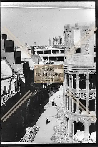 Foto Köln 1944-46 zerstört Haus Gebäude Leipziger Versicherung