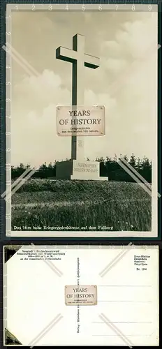 Orig. Foto AK Neustadt Titisee Kriegerdenkmal Fullbergkreuz Neustädter Wahrzei