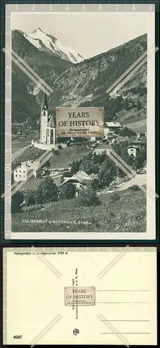 Orig. AK Heiligenblut Spittal an der Drau in Kärnten mit Großglockner 