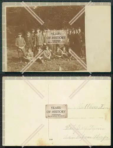 Orig. Foto AK Neuss am Rhein Studenten Studentika Gruppen Aufnahme 1925