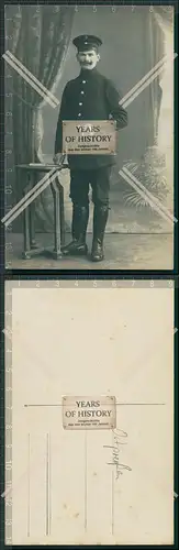 Foto AK Soldat 1. Weltkrieg Ostpreußen 1916 
