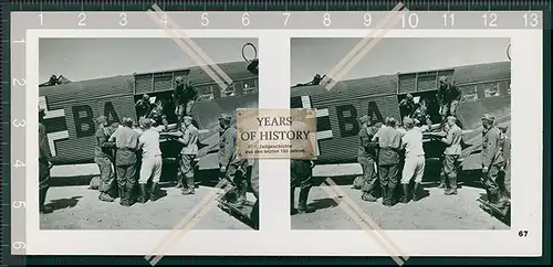 Stereo Foto  Flugzeug Airplane Ju 52 Transporte aller Art nach Kreta Bild-Nr. 6