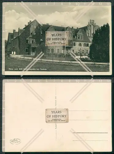 Foto AK Abtei Kloster Heiligengrabe in der Prignitz Techow Stiftsforst 1939 