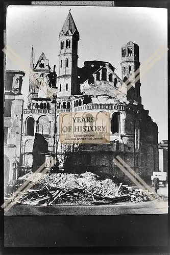 Foto Köln 1944-46 zerstört Kirche St. Aposteln