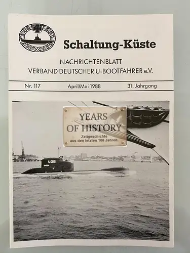 Heft 1988 Schaltung Küste Nachrichtenblatt Verband Deutscher U-Bootfahrer e.V. U