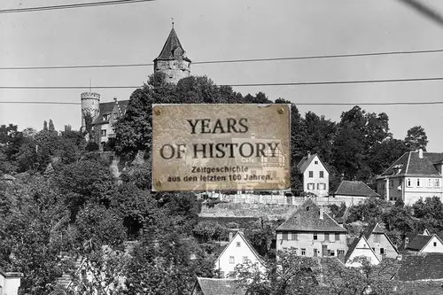 Foto 10x15cm Baden Württemberg Möckmühl Heilbronn Franken Ansicht auf die Burg