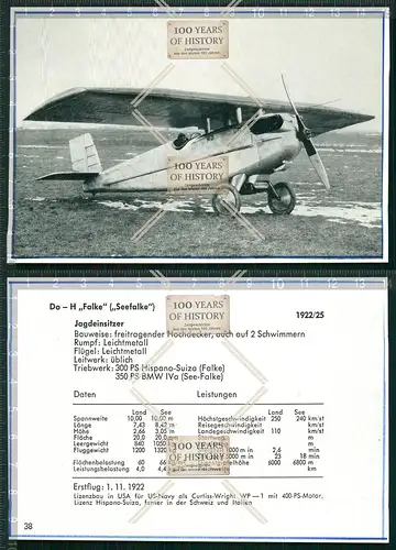 Do-H Falke Seefalke Jagdeinsitzer Hispano-Suiza BMW Flugzeug airplane aircraft