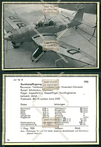 Ju-87 A Sturzkampfflugzeug Junkers Jumo Flugzeug airplane aircraft