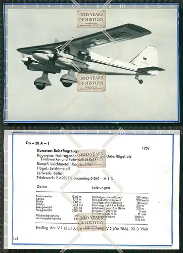 Do-28 A-1 Kurzstart-Reiseflugzeug Lycoming Flugzeug airplane aircraft