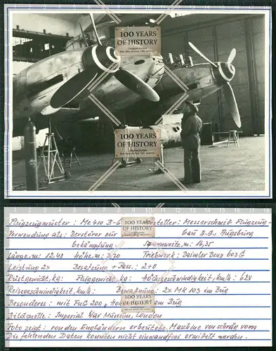 Messerschmitt Me410 Zerstörer zur Schiffbekämpfung Flugzeug airplane aircraft