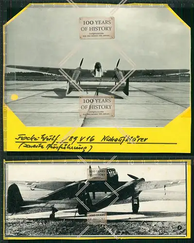 Focke Wulf Nahaufklärer zwete Ausführung Flugzeug airplane aircraft