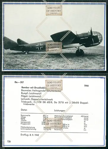 Do - 317 Bomber mit Druckkabine Doppeltriebwerke Flugzeug airplane aircraft