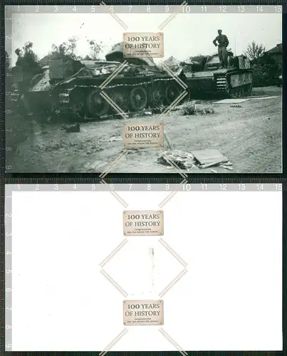Repro Foto Panzer Tank Turmzahl 102