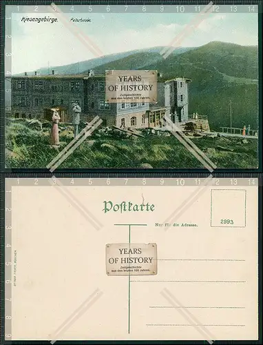 AK Spindleruv Mlyn Spindlermühle Riesengebirge Königgrätz Peterbaude Petrova