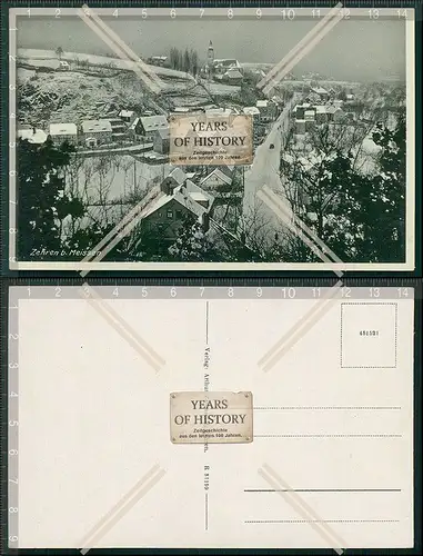 AK Zehren bei Meißen Panorama Winterlandschaft 1933