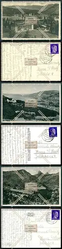 Orig. AK 3x Kreuth Tegernsee Miesbach 1942 gelaufen Waldsanatorium Dr. May Dorf