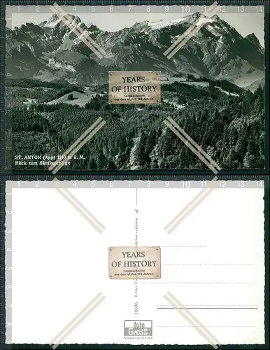 Foto AK Sankt Anton Tirol Blick zum Sanitätsgebirge