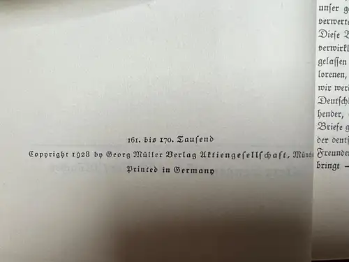 Kriegsbriefe gefallener Studenten - mit Schutzumschlag - 1928 Philipp Witkop