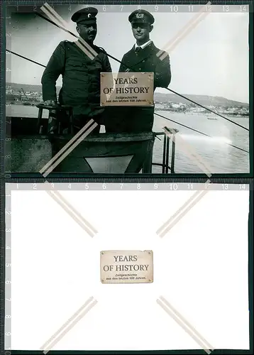 Foto Repro Archiv Kommandant Kdt auf U-Boot Unterseeboot 1918