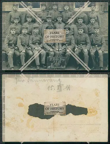 Foto AK  1. WK Soldaten Infanterie Regiment 99 Steinburg im Elsass 1916