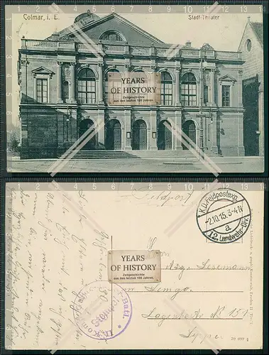 AK 1. WK Weltkrieg Künstler Karte Feldpost 