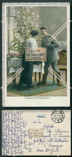 AK 1. WK Weltkrieg Künstler Karte Feldpost 